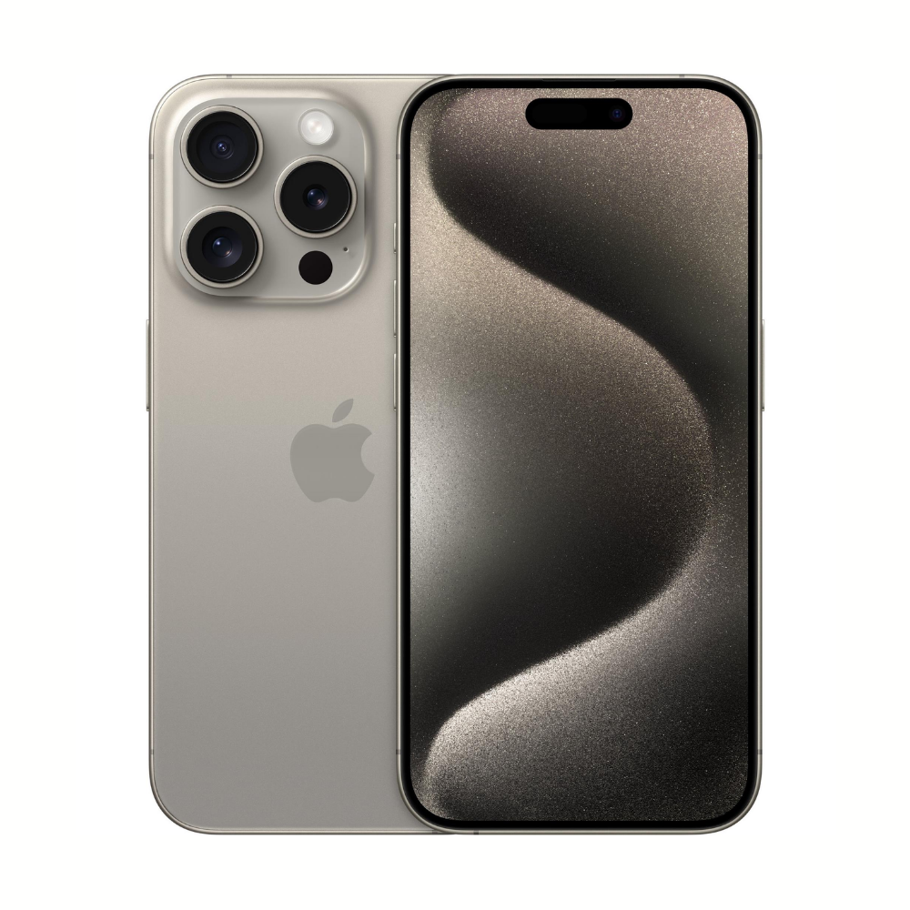 Apple iPhone 15 Pro — Natural Titanium